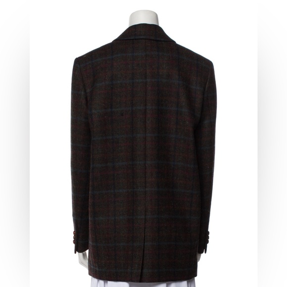 NWT Blazé Milano Wool Blazer with Velvet Corduroy Trim - Picture 3 of 4